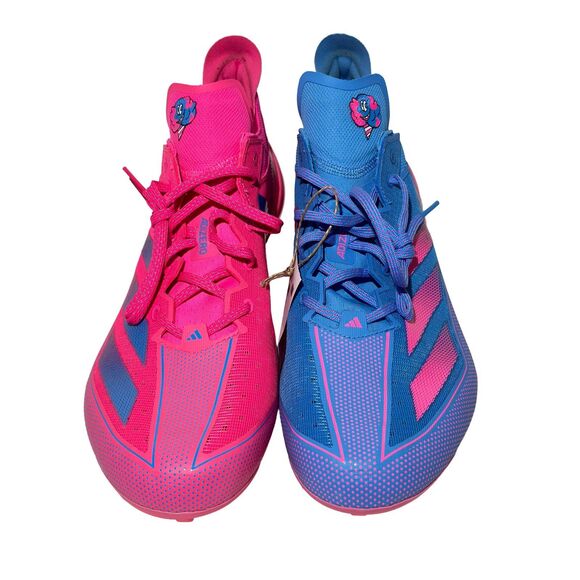Adidas Adizero Electric Snack Attack Cleats Cotton Candy Men’s 18 IE4406 NWT - Picture 12 of 14